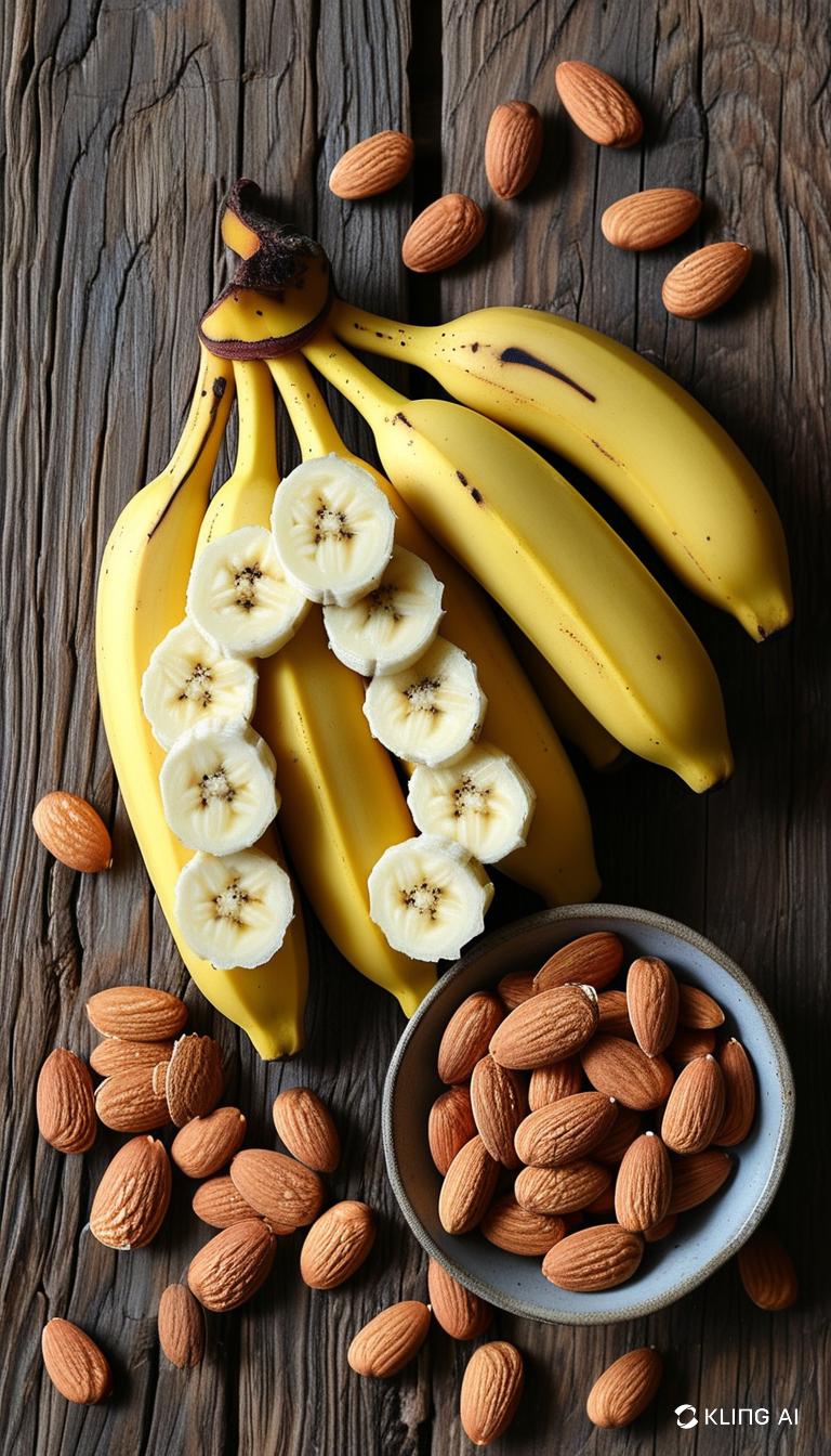 Banaani ja manteleita